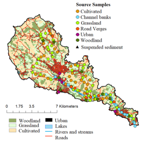 Rothamsted Sediment Source Apportionment Map